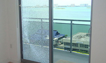 broken glass repair in HighlandBeach