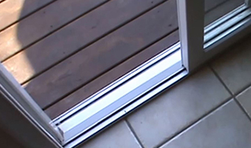 balcony sliding door repair in Lake Worth