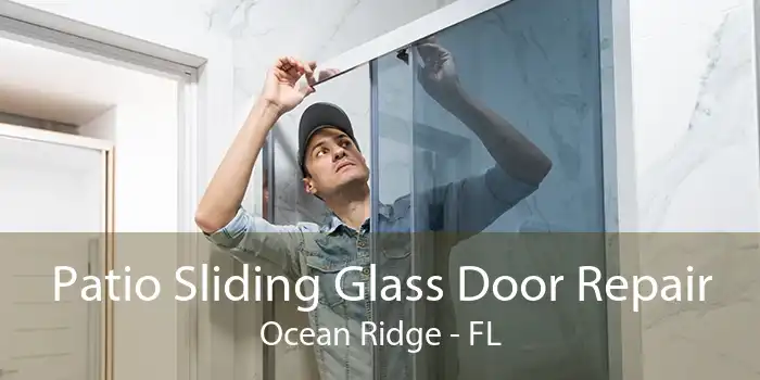 Patio Sliding Glass Door Repair Ocean Ridge - FL