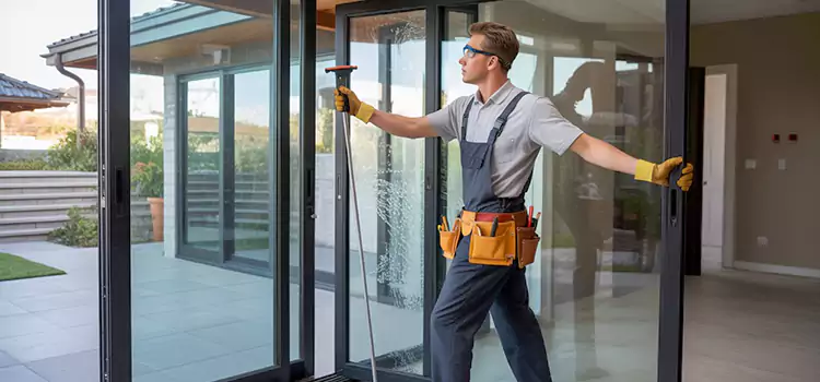 Our Sliding Glass Door Slider Repair Process in Greenacres, FL